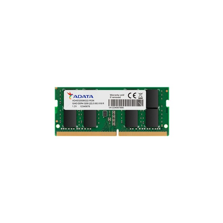 Adata Premier AD4S32008G22-SGN 8GB (1x 8GB) SODIMM System Memory  3200MHz  DDR4  CL22