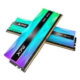 Adata LANCER NEON AX5U6400C3216G-DCLANRSG U-DIMM DDR5 System Memory  6400MHz  32GB  (2 x 16GB) CL32  1.4v  Retail  Silver RGB   