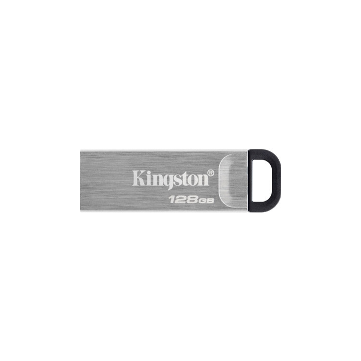 Kingston DataTraveler Kyson 128GB USB 3.2 Capless Metal USB Flash Drive