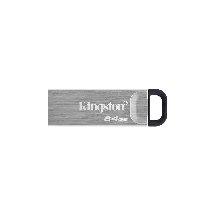 Kingston DataTraveler Kyson 64GB USB 3.2 Capless Metal USB Flash Drive