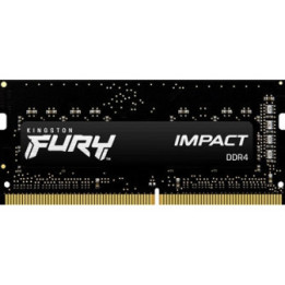 Kingston FURY Impact KF432S20IB/32 32GB (1x 32GB) SODIMM System Memory  3200MHz  DDR4  CL20  Intel XMP