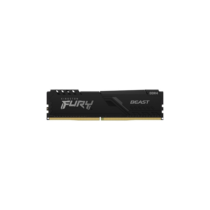 Kingston FURY Beast KF432C16BB/16 16GB (1x 16GB) DIMM System Memory  3200MHz  DDR4  CL16  Black  Intel XMP