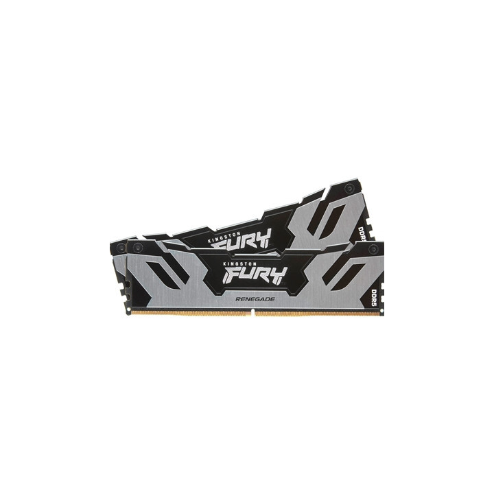 Kingston FURY Renegade KF560C32RSK2-96 96GB (2x 48GB) DIMM System Memory  6000MHz  DDR5  CL32  Silver  Intel XMP