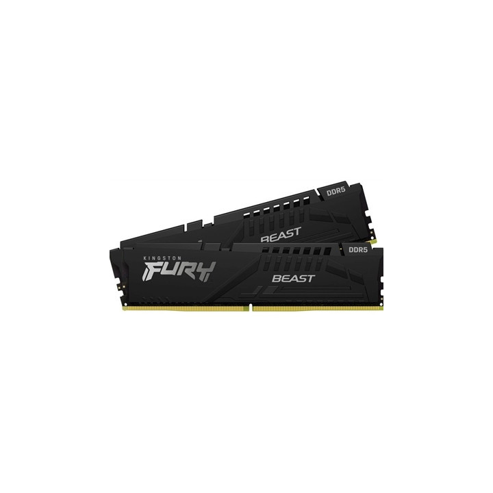 Kingston FURY Beast KF560C36BBEK2-64 64GB (2x 32GB) U-DIMM System Memory  6000MHz  DDR5  CL36  Black  Intel XMP  AMD EXPO