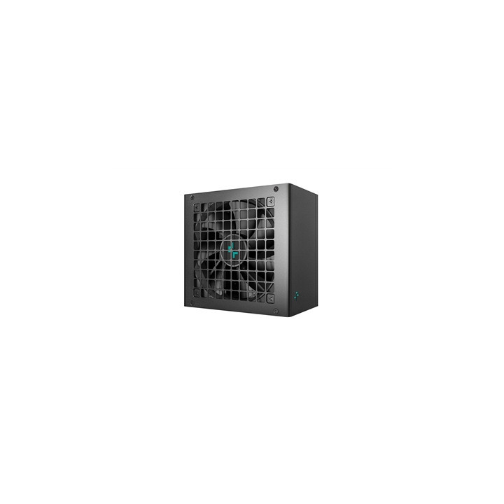 DeepCool PN850D 850W PSU  ATX 3.1  120mm Silent High Performance Fan  80 PLUS Gold  Non Modular  UK Plug  Flat Black Cables  Jap