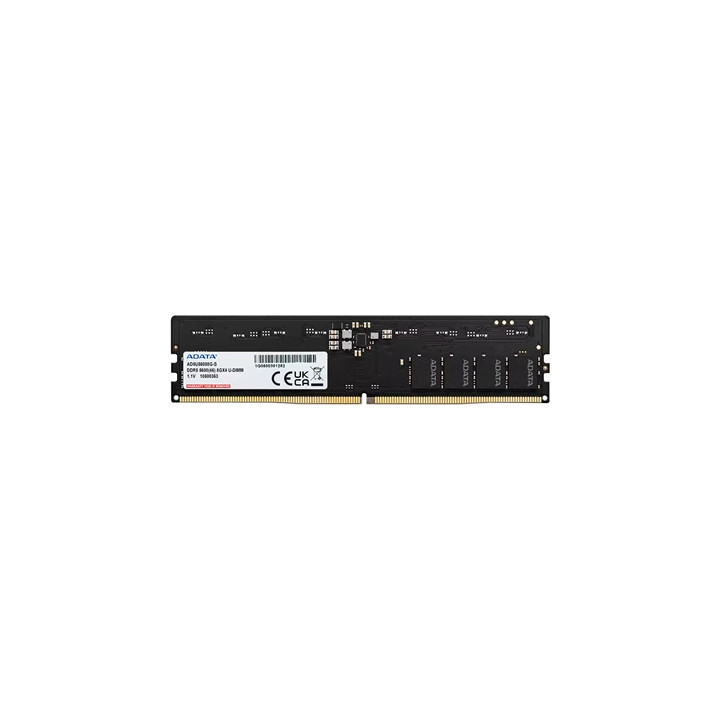 Adata (AD5U56008G-B) 8GB (1x 8GB) DDR5 5600 U-DIMM Memory  5600MHz  CL46  1.1V  Limited Lifetime Warranty - Bulk