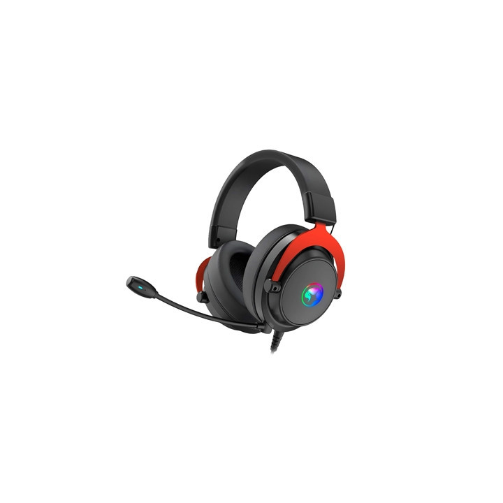 Marvo Scorpion HG9067 Tactic 70 USB 2.0 7.1 Virtual Surround Sound Gaming RGB Headset (Black)