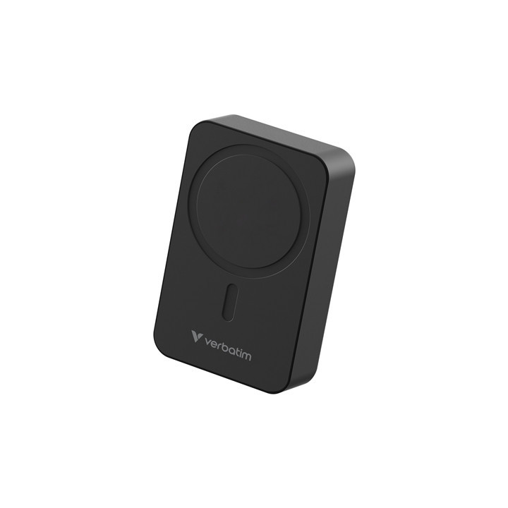 Verbatim Charge 'n' Go Power Bank Magnetic Wireless Charging 20000mAh Black