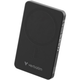 Verbatim Charge 'n' Go Essentials MagSafe Power Bank Wireless 5000mAh Black
