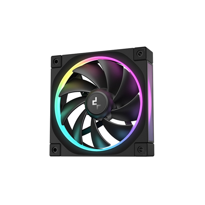 DeepCool FL12 120mm PWM Fan - High Performance  Low Noise  Fluid Dynamic Bearing  36 ARGB LEDs  500-2150 RPM  55 CFM Airflow  4-