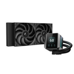DeepCool Mystique 240 CPU Cooler  Personalized Cooling with 2.8“ TFT LCD Screen and Enhanced Pump Performance  5 year warranty