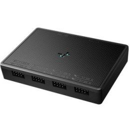 DeepCool USB HUB 4 ports  Easy Setup  Plug-and-play  Windows  macOS Compatibility  Connecting Multiple USB Devices  Black