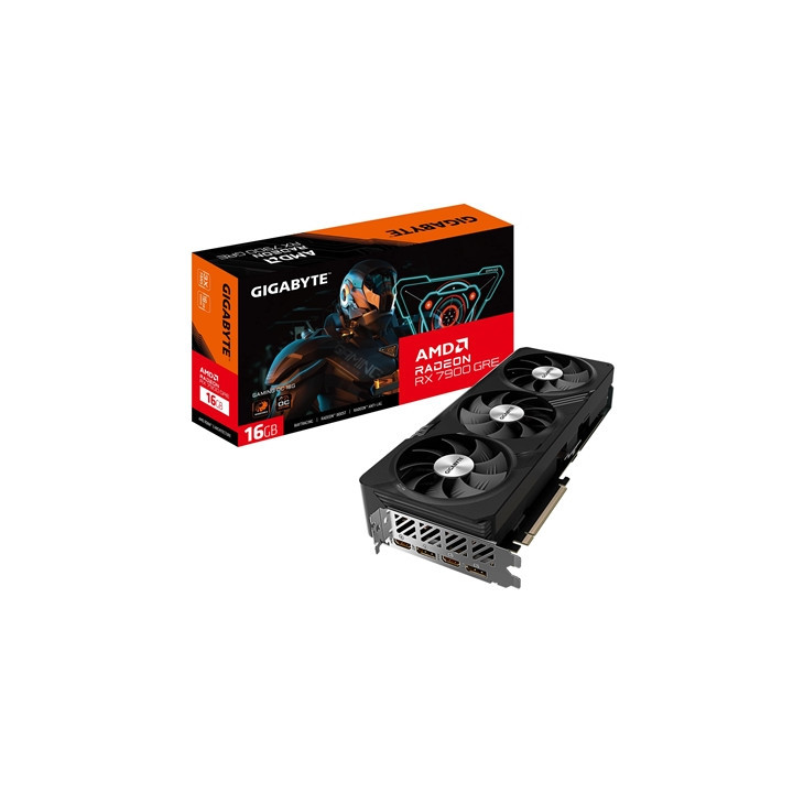 Gigabyte AMD Radeon RX 9070 GAMING OC 16GB GDDR6 Graphics Card  3584 Streams  2700 MHz Core Clock  Triple Fan  RGB  2x DisplayPo