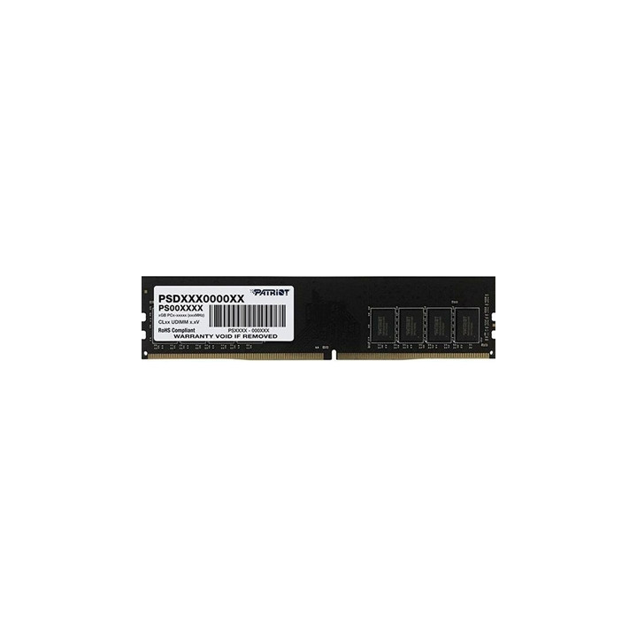 Patriot Signature Series (PSD48G32002) 8GB  DDR4  U-DIMM  3200MTs  CL22  288 Pin  Limited Lifetime Warranty