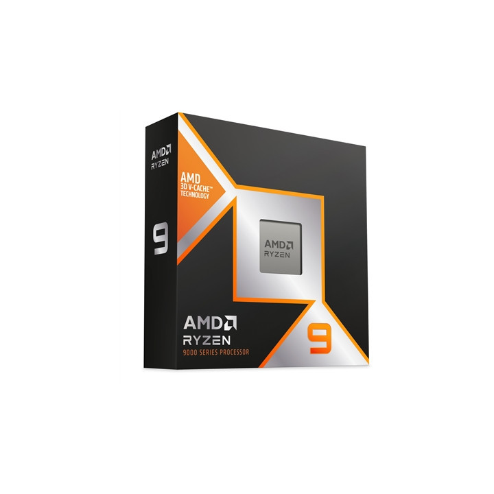 AMD Ryzen 9 9900X3D 12 Core AM5 Processor with Radeon Graphics  24 Threads  4.4GHz up to 5.5GHz Boost  140MB Cache  120W  No Fan