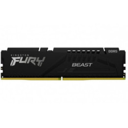 Kingston FURY Beast KF552C40BB-16 16GB (1x 16GB) U-DIMM System Memory  5200MHz  DDR5  CL40  Black  Intel XMP
