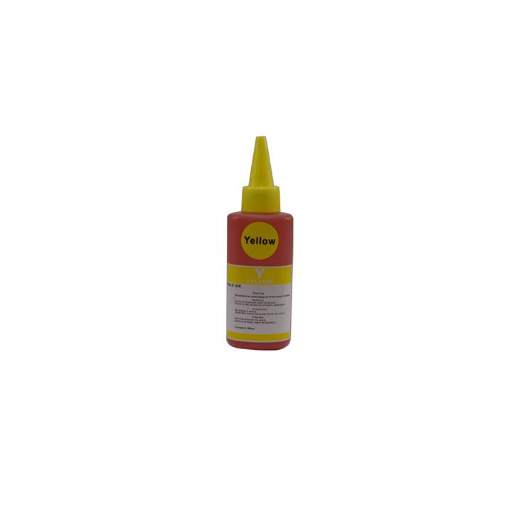 InkLab Universal Refill Ink For Brother/Canon/Epson Yellow 100ml