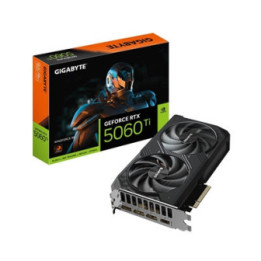 Gigabyte NVIDIA GeForce RTX 5060 Ti WINDFORCE OC 16GB GDDR7 Graphics Card  4608 CUDA Cores  2587 MHz Core Clock  Dual Fan  3x Di