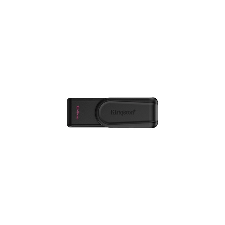 Kingston DataTraveler Exodia S DTXS/64GB USB Flash Drive  64GB  USB 3.2   Black  Swivel Cap Design